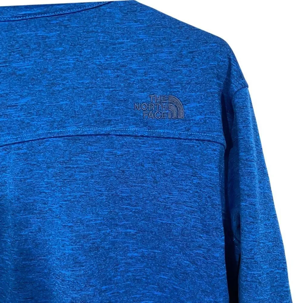 The North Face Blue Full Zip Cold Weather Sweatshirt